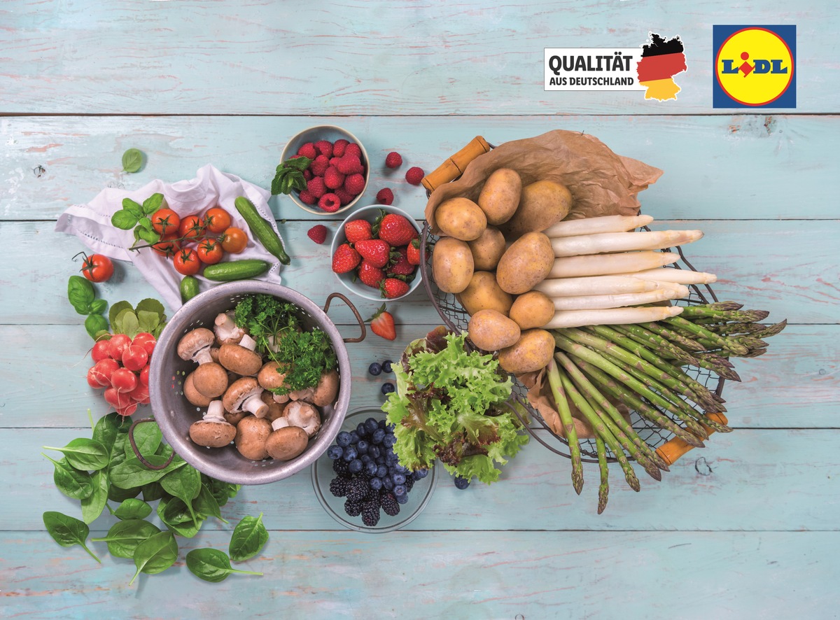 Deutsche Ernte 2021 Lidl bietet noch mehr regionales Obst und Gemüse
